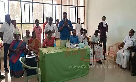 ஆடித்தபசு திருவிழா ஆலோசனை கூட்டம்; ராஜா எம்.எல்.ஏ. பங்கேற்பு