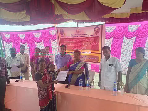 நரிக்குறவர்களுக்கு சாதி சான்றிதழ்