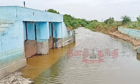 கடைமடை பகுதிக்கு காவிரி நீர் வந்தது