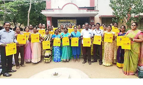 அரசு பெண்கள் பள்ளியில் சுற்றுச்சூழல் தின விழா