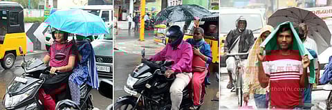 ஏற்காட்டில் விடிய, விடிய சாரல் மழைபொதுமக்களின் இயல்பு வாழ்க்கை பாதிப்பு