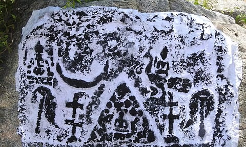 பல்லவர் கால கல்வெட்டுகள், நடுகல் கண்டுபிடிப்பு