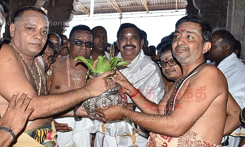 "ஊழல் பற்றி பேச அமைச்சர் ரகுபதிக்கு தகுதியில்லை" - எடப்பாடி பழனிசாமி