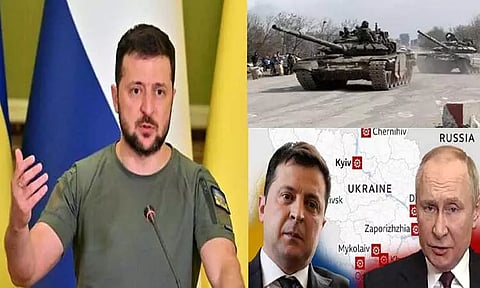 500-வது நாளை எட்டிய உக்ரைன் - ரஷியா போர்: உக்ரைன் வீரர்களுக்கு அதிபர் ஜெலன்ஸ்கி பாராட்டு