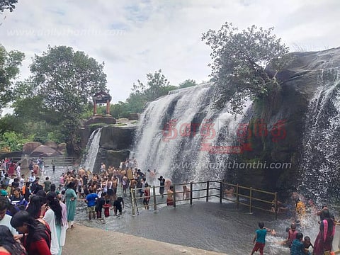 பெருஞ்சாணி அணை நீர்மட்டம்5 நாட்களில் 11½ அடி உயர்வு