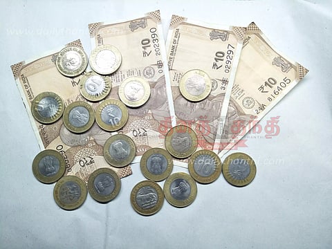 கீரனூர் பகுதியில் 10 ரூபாய் நோட்டு, நாணயங்களுக்கு தட்டுப்பாடு
