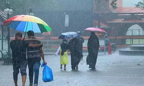 தமிழகத்தில் அதிகபட்சமாக தேவக்கோட்டையில் 6 செ.மீ மழைப்பதிவு - வானிலை ஆய்வு மையம்