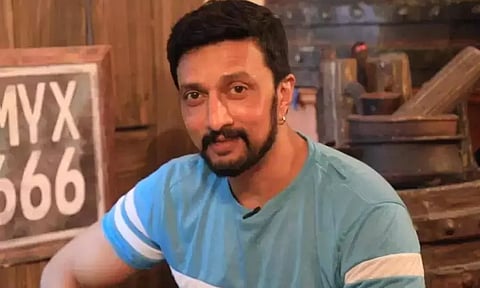 பட அதிபருக்கு நோட்டீஸ்... ரூ.10 கோடி நஷ்டஈடு கேட்கும் நடிகர் சுதீப்