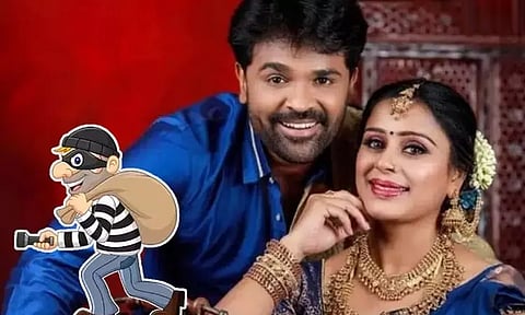 சின்னத்திரை நடிகர்களான லதா ராவ் - ராஜ்கமல் தம்பதி வீட்டில் திருட்டு