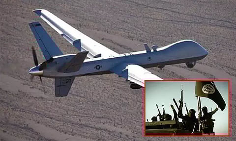 சிரியாவில் ஆளில்லா விமானம் தாக்குதலில் ஐ.எஸ்.ஐ.எஸ். தலைவர் மரணம்; அமெரிக்க ராணுவம்