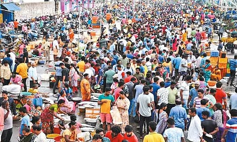 அரபிக்கடல் பகுதியில் மீன்பிடி தடைக்காலத்தால் வரத்து பாதிப்பு: சென்னையில், மீன்கள் விலை 'கிடுகிடு' உயர்வு