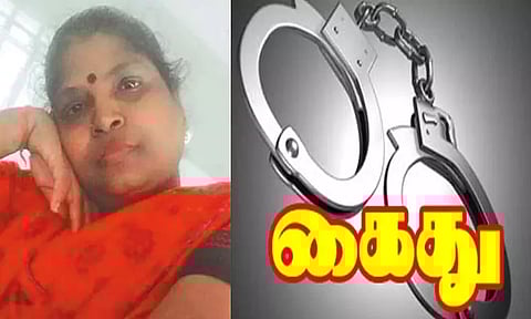 வாடகை வீட்டுக்காரர்களிடையே திடீர் மோதலில் மாடியில் இருந்து தள்ளி விட்டு பெண் கொலை; மீனவர் கைது