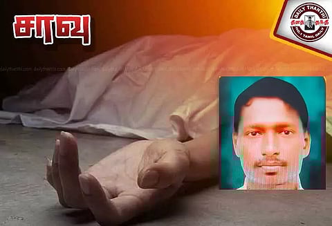 மருந்துக்கடையில் காய்ச்சலுக்காக ஊசி போட்டுக்கொண்ட தொழிலாளி சாவு