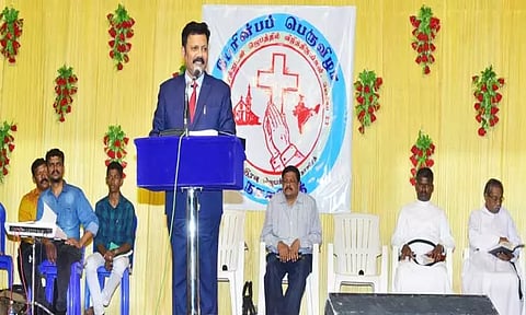 நாசரேத்தில் கிறிஸ்தவ கூட்டம்