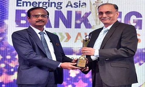 தமிழ்நாடு மெர்க்கன்டைல் வங்கிக்கு 2-வது சிறந்த வங்கிக்கான ஆசிய விருது