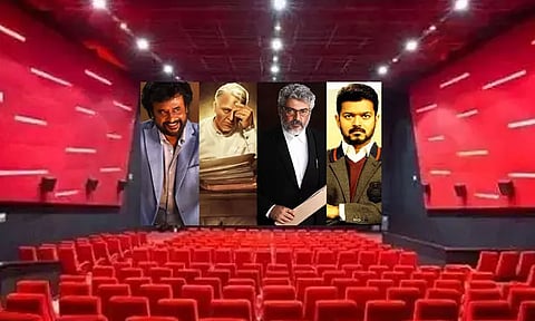 பெரிய நடிகர்கள் வருடத்திற்கு 2 படங்கள் மட்டுமே நடிக்க வேண்டும் - திரையரங்க உரிமையாளர்கள் கோரிக்கை