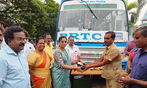 சென்னை, சிதம்பரத்துக்கு பஸ் போக்குவரத்து