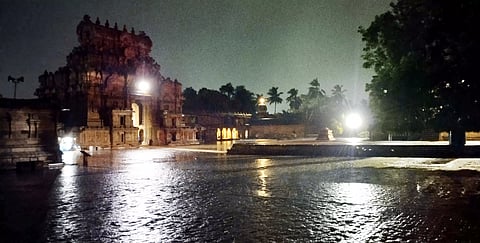 தஞ்சையில் திடீர் மழை