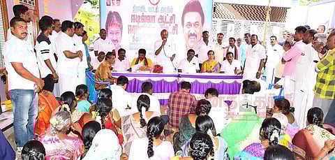 மாரண்டஅள்ளியில்தி.மு.க. அரசின் சாதனை விளக்க தெருமுனை பிரசார கூட்டம்