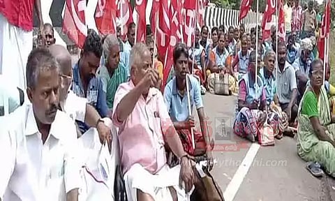 அருப்புக்கோட்டையில் சாலை மறியல்