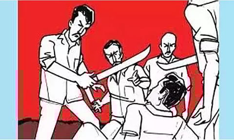 நாசரேத் அருகே திருமண வீட்டில் கோஷ்டி மோதல்; 2 பேருக்கு அரிவாள் வெட்டு