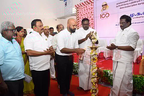 புதிதாக கட்டப்பட்டுள்ள தொழில்நுட்ப மைய கட்டிடங்கள்