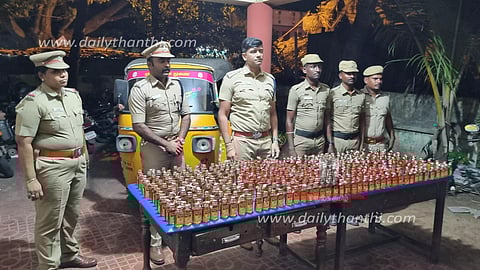ரூ.25 ஆயிரம் மதிப்புள்ள மதுபாட்டில்கள் பறிமுதல்