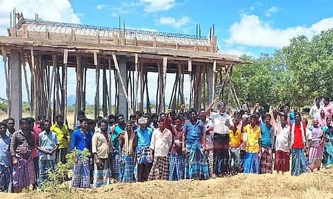 கிராம மக்கள் 'திடீர்' ஆர்ப்பாட்டம்