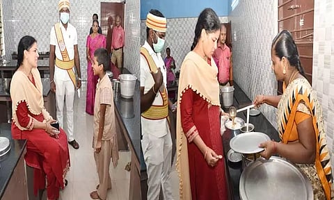 வாலாஜாபாத்தில் அரசு ஆதிதிராவிட நல விடுதியில் கலெக்டர் ஆய்வு