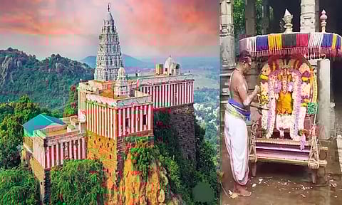 திருக்கழுக்குன்றம் வேதகிரீஸ்வரர் கோவிலில் ஆடிப்பூர திருவிழா