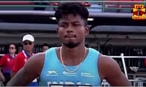 ஆசிய தடகள சாம்பியன்ஷிப்: 400 மீட்டர் ஓட்டத்தில் தமிழக வீரர் சந்தோஷ் வெண்கலம் வென்றார்