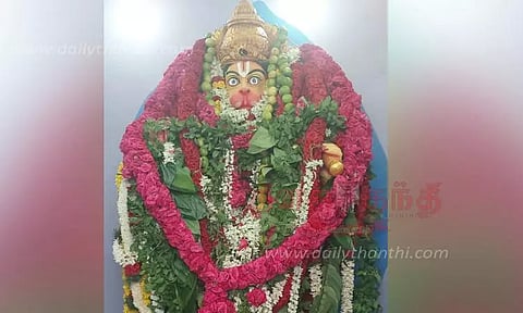 ஜெயவீர ஆஞ்சநேயர் கோவிலில் சிறப்பு யாகம்