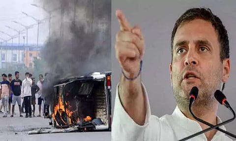 'இந்தியாவின் உள்விவகாரம் குறித்து ஐரோப்பிய ஒன்றியம் விவாதிக்கிறது; பிரதமர் மவுனம் காக்கிறார்' - ராகுல் காந்தி