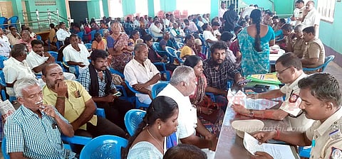 நாமக்கல்லில் காவல்துறை சார்பில்பொதுமக்கள் குறைதீர்க்கும் முகாம்