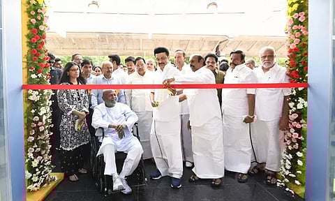 கலைஞர் நூற்றாண்டு நூலகம்; எழுத்துக்களின் தலைநகரான மதுரையில் அமைக்கப்பட்டுள்ள வாசக பொற்சபையே இந்நூலகம் - வெங்கடேசன் எம்.பி டுவீட்