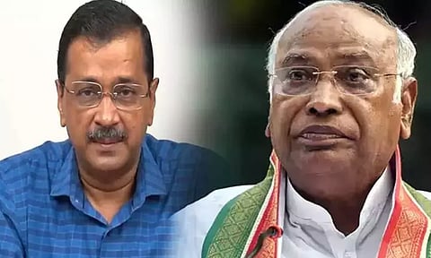 டெல்லி அவசர சட்டத்துக்கு எதிர்ப்பு: மல்லிகார்ஜுன கார்கேவுக்கு அரவிந்த் கெஜ்ரிவால் நன்றி