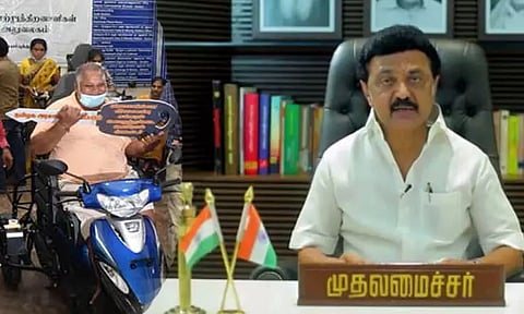 மாற்றுத்திறனாளிகளுக்கு ஸ்கூட்டர் வழங்க ரூ. 4.5 கோடி ஒதுக்கீடு செய்து தமிழக அரசு அரசாணை வெளியீடு..!
