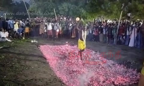 திரவுபதி அம்மன் கோவிலில் தீமிதி திருவிழா