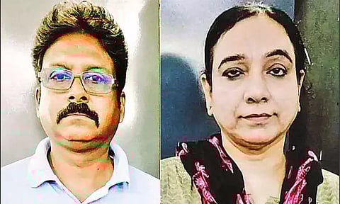 போலியான நில ஆவணங்களை காட்டி ரூ.71 லட்சம் மோசடி: கணவன்-மனைவி கைது