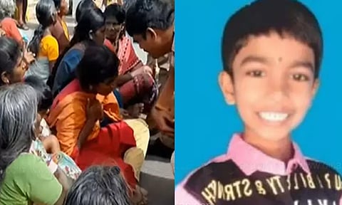 6 வயது சிறுவனை ஐஸ்கிரீம் வாங்கி தருவதாக அழைத்து சென்று பாலியல் தொல்லை செய்து கொலை! உறவினர் கைது..!!