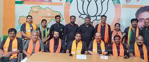 ஓசூரில் பா.ஜனதாவினர் கருப்பு சட்டை அணிந்து எதிர்ப்பு