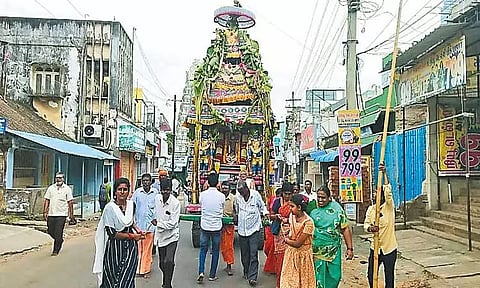 திருக்கழுக்குன்றம் வேதகிரீஸ்வரர் கோவில் தேரோட்டம்