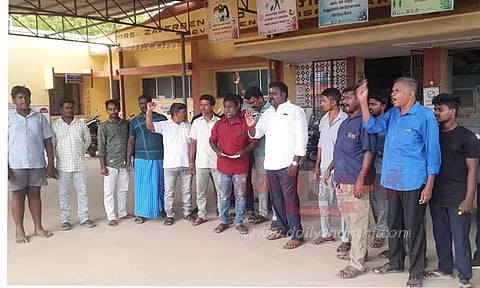 அரியூர் ஆரம்ப சுகாதார நிலையம் முற்றுகை