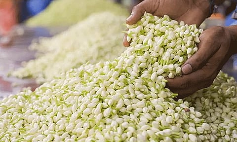 ஆடி வெள்ளிக்கிழமை, ஆடிப்பூர விழாவை முன்னிட்டு பூக்களின் விலை உயர்வு.!