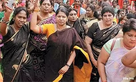 மணிப்பூர் கொடூரம் தொடர்பாக திமுக மகளிர் அணி சார்பில் வரும் 23ம் தேதி கண்டன ஆர்ப்பாட்டம்