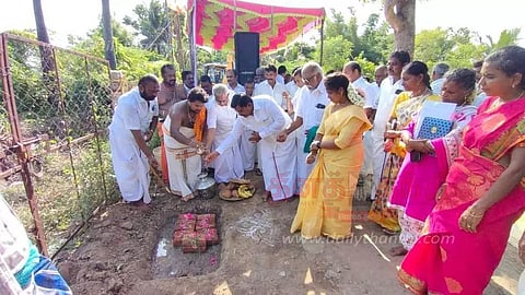 ரூ.1 கோடியில் புதிய சாலை அமைக்கும் பணி