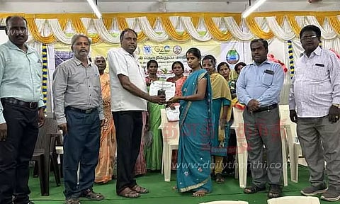 விவசாய மகளிர் குழுவினருக்கு பயிற்சி பட்டறை