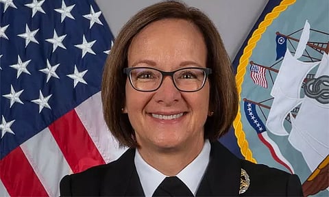 அமெரிக்க வரலாற்றில் முதல் முறையாக கடற்படை தலைமை தளபதியாக பெண் நியமனம்...!