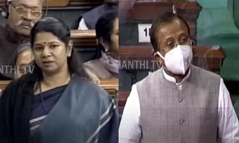 வெளிநாட்டுச் சிறைகளில் தவிக்கும் இந்திய மீனவர்கள் குறித்து மக்களவையில் தி.மு.க. எம்.பி. கனிமொழி கேள்வி