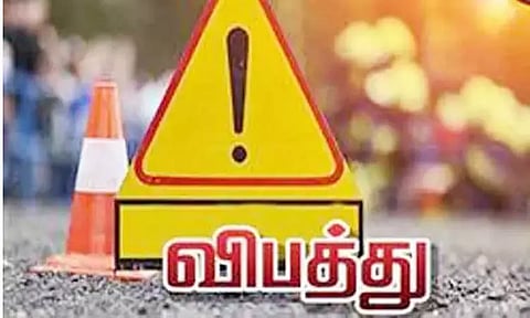 மோட்டார் சைக்கிள்கள் மோதியதில் போலீஸ் ஏட்டு உள்பட 2 பேர் படுகாயம்